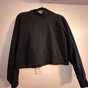 Lululemon cropped sweatshirt.
